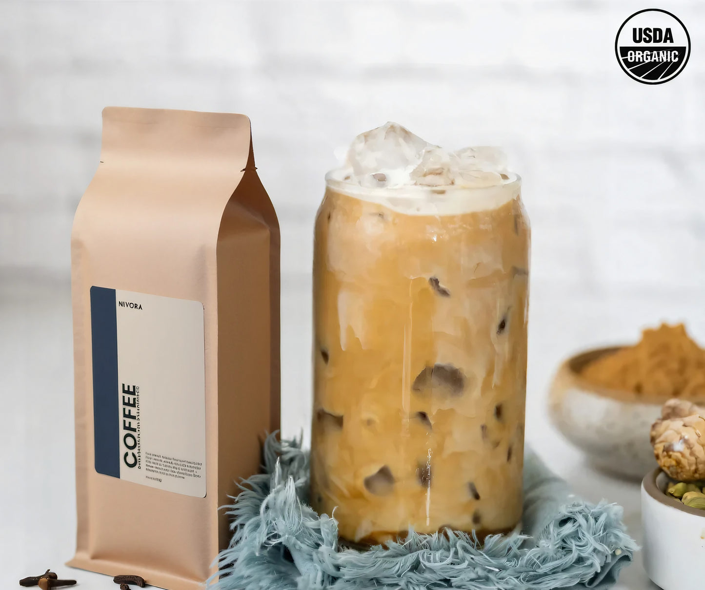 Mushroom Coffee Fusion - Lion’s Mane & Chaga 16oz