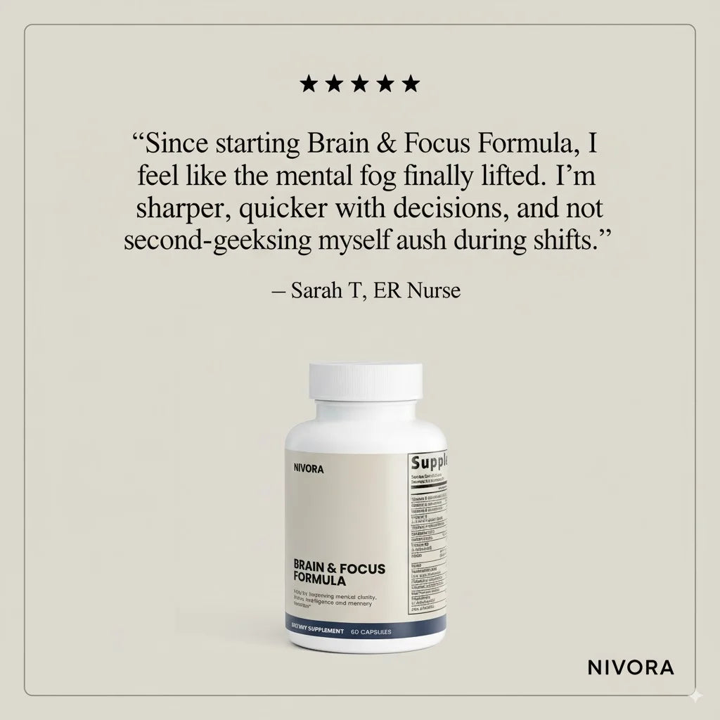 Brain & Focus Formula — Stay Sharp Every Day