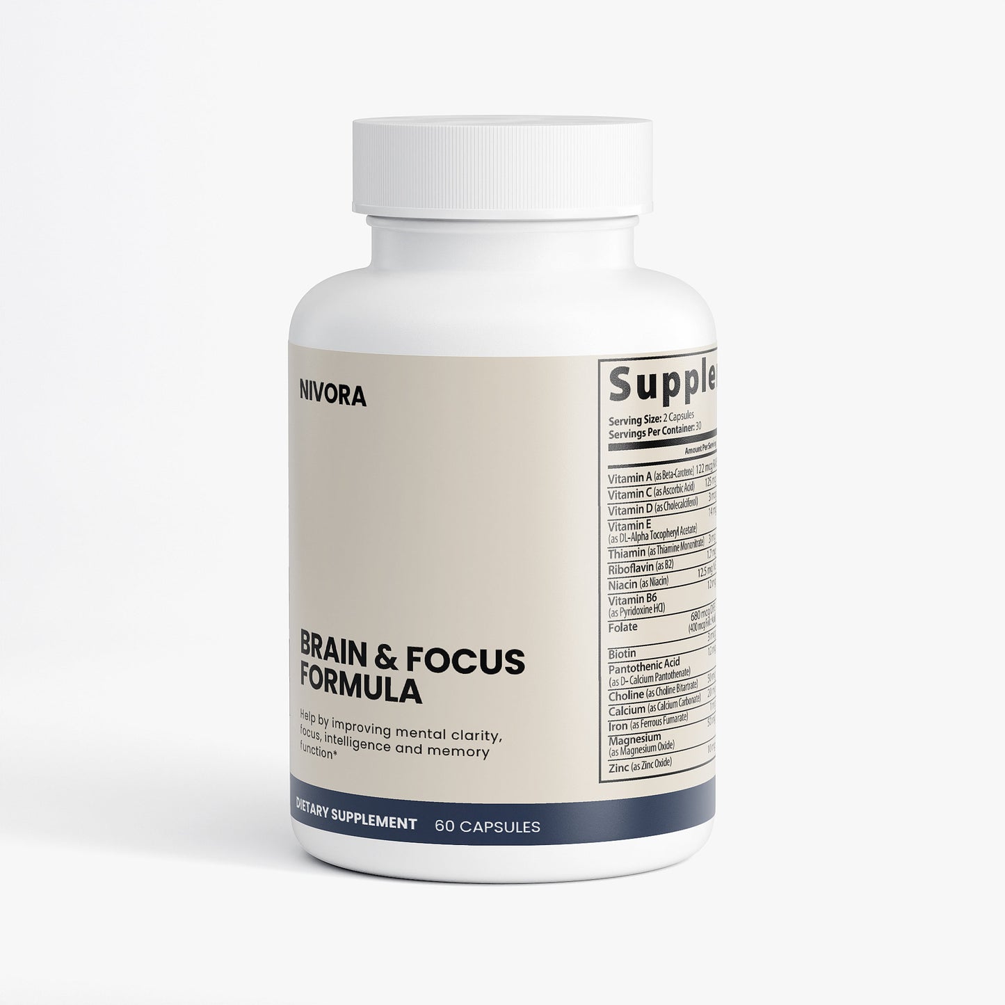 Brain & Focus Formula — Stay Sharp Every Day