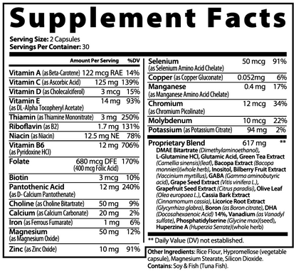 Brain & Focus Formula — Stay Sharp Every Day