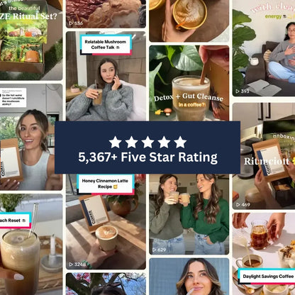 Mushroom Coffee Fusion - Lion’s Mane & Chaga 16oz