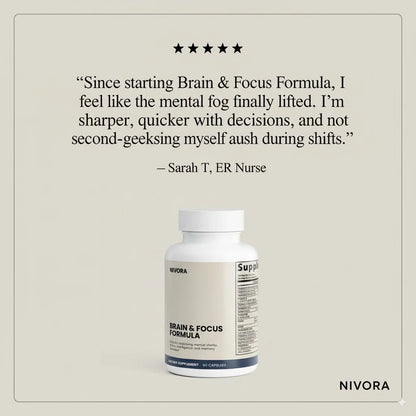 Brain & Focus Formula — Stay Sharp Every Day